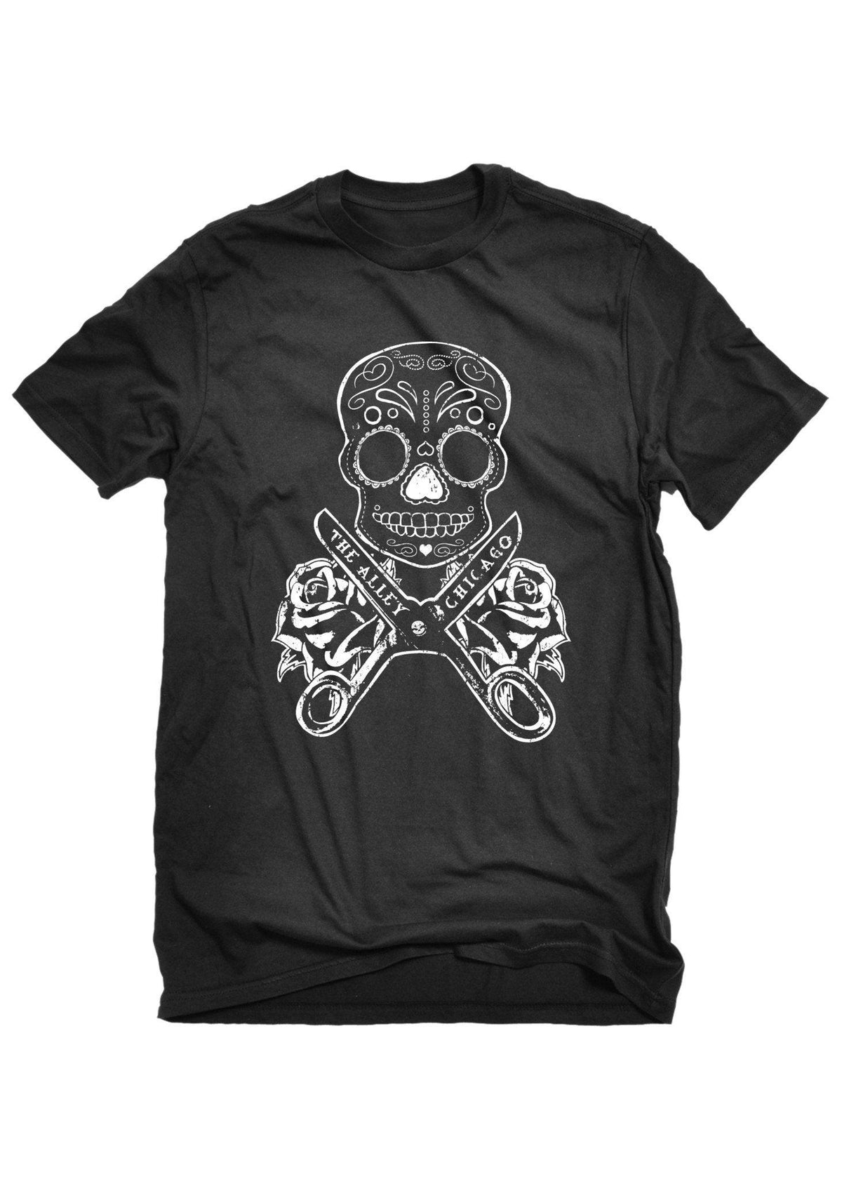 The Alley Chicago DIY Skull T-shirt