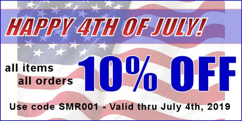 Dynamic Lamps 4th of July Special! 10 Percent Off All Items! Valid thru 7/4