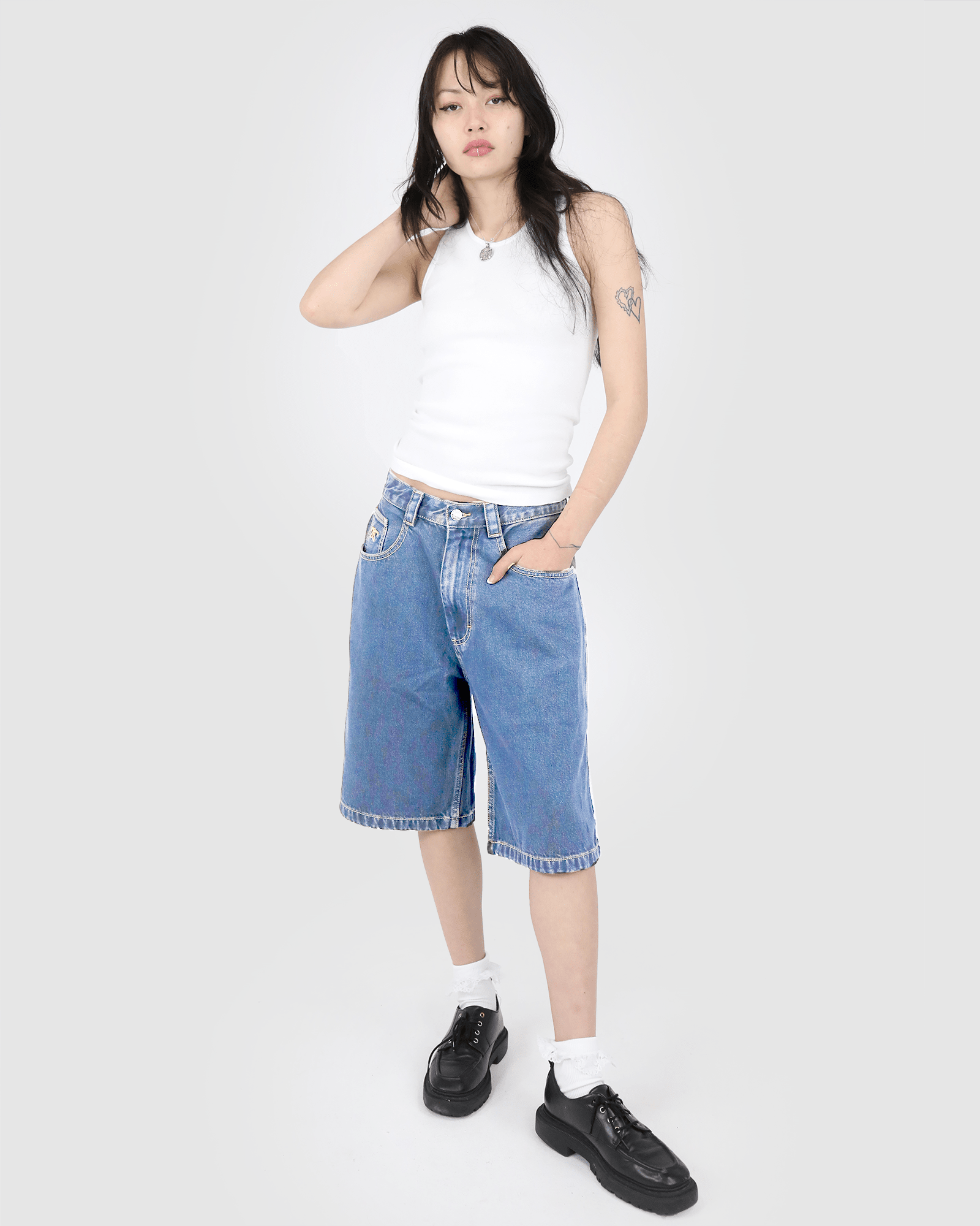 Carpenter Denim Shorts - Ready-to-Wear 1AAGTA