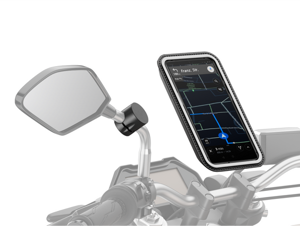 Handyhalterung für Motorrad-Rückspiegel PRO