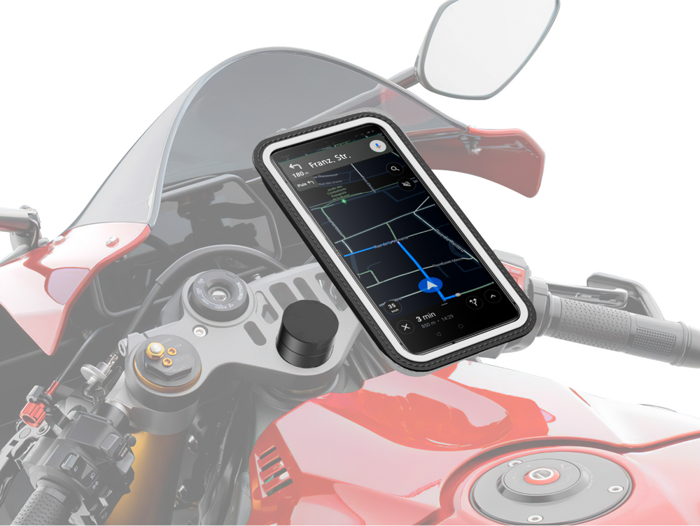 Shapeheart - Magnetische Telefonhalterung für den halben Lenker eines  Sportmotorrads. - Shapeheart Store