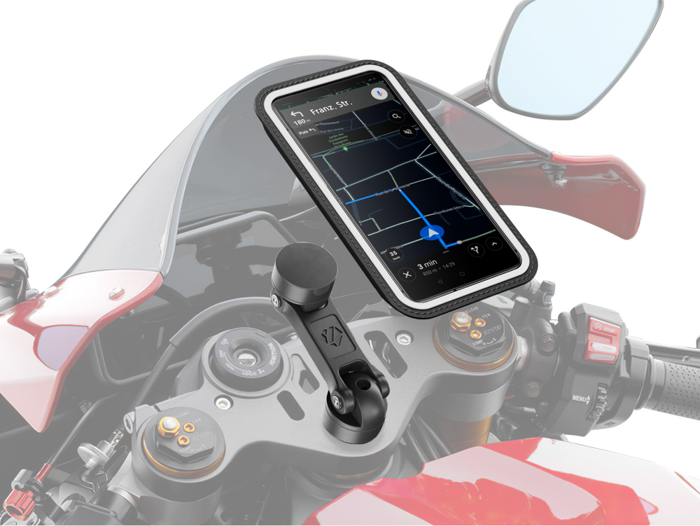 Shapeheart - Telefonhalterung für Motorradhalb-Lenker BOOST