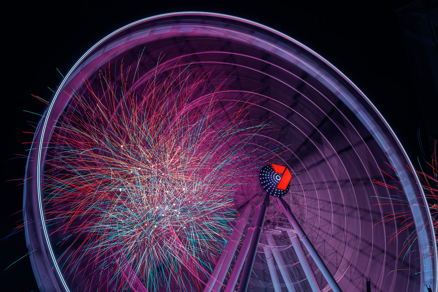 The Wheel Of Brisbane - Brisbane Landscape Prints - Jon Wright Photography  - Photographic Art Supply