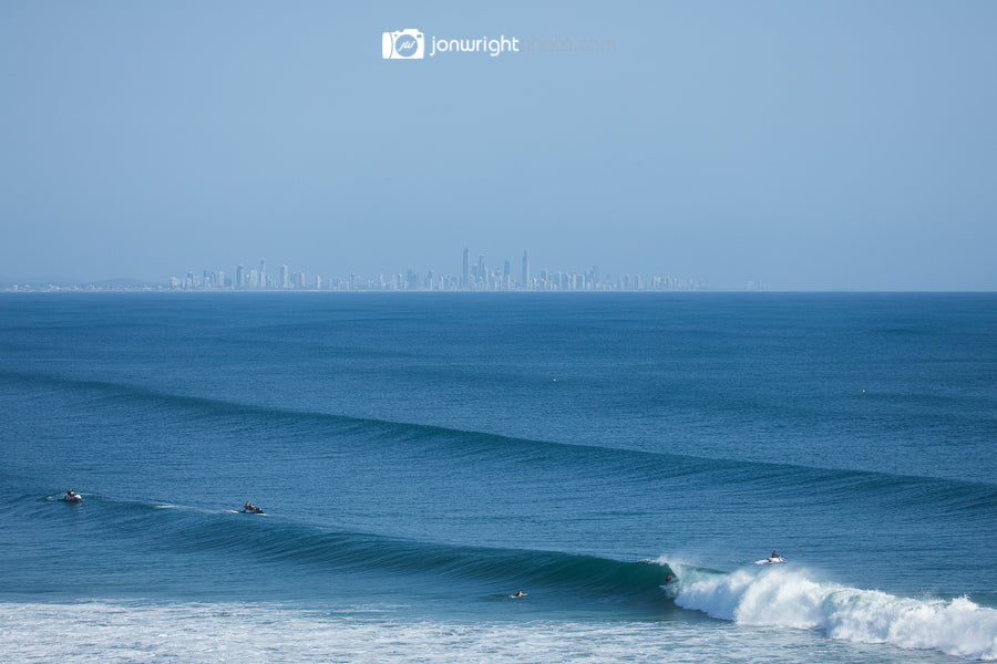 Kirra to Surfers Paradise - Cyclone Gita surf photography 2018