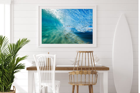 Coastal Wall Art Print Surf Wave