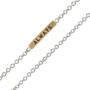 Heather Moore Single Initial and Love Always Necklace - oh baby!