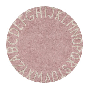 Round Rug Vintage Nude/Natural oh baby!