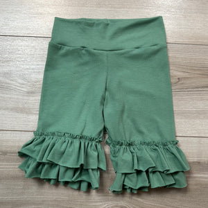 Sage Ruffle Shorties (ships in 2 weeks) - KPea Original