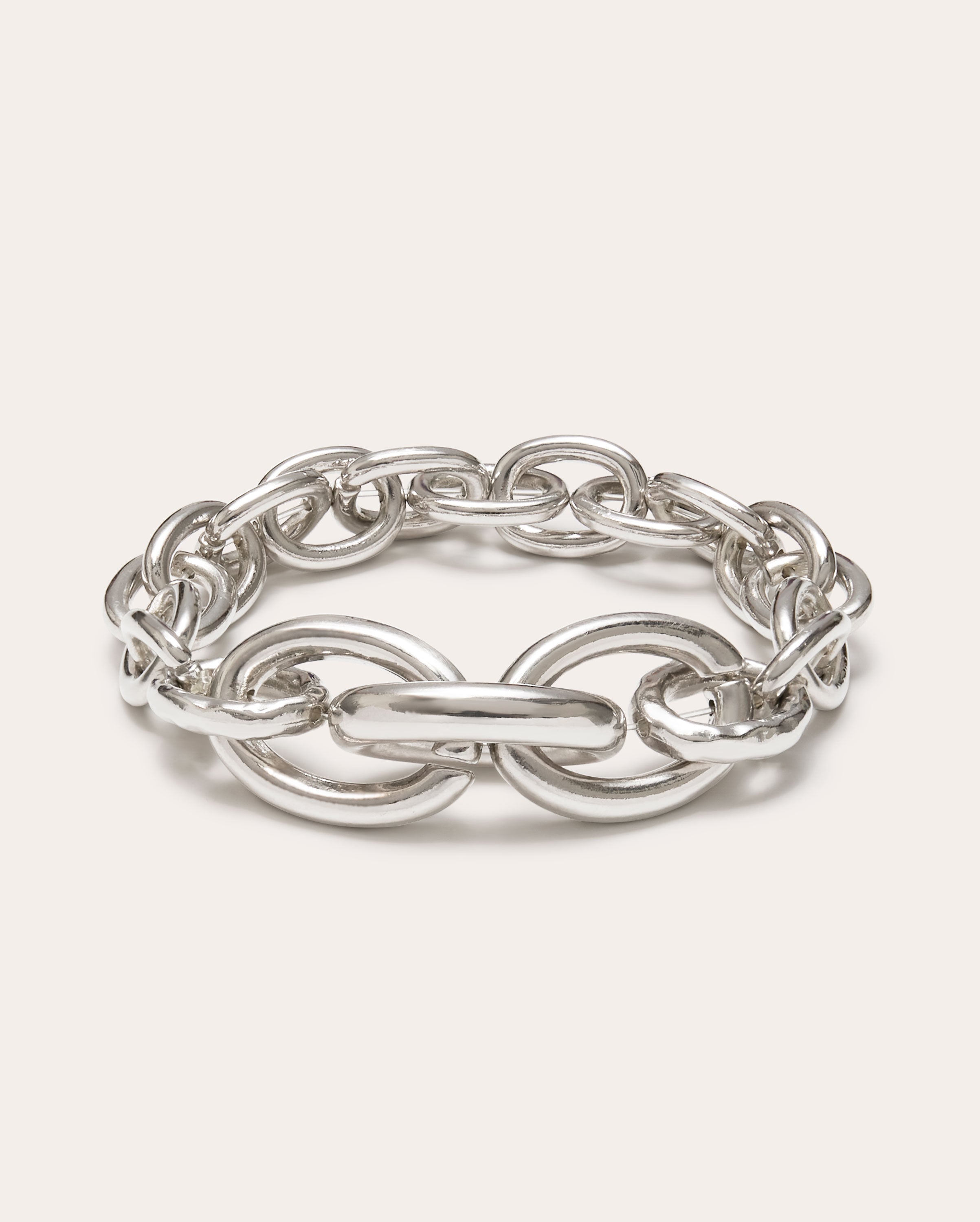 Ramy Brook Morgan Link Bracelet In Silver