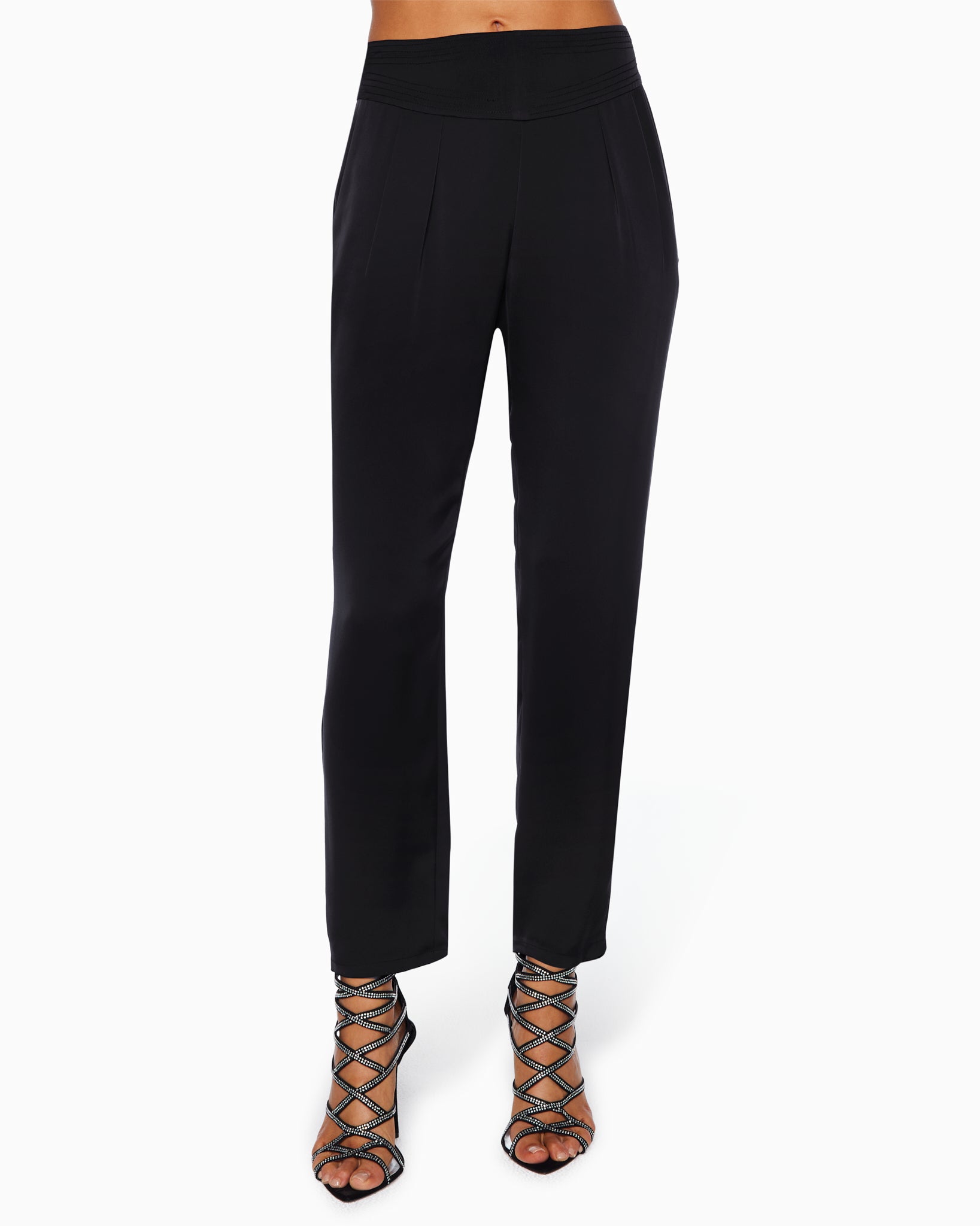  Harris Straight Leg Pant in Black