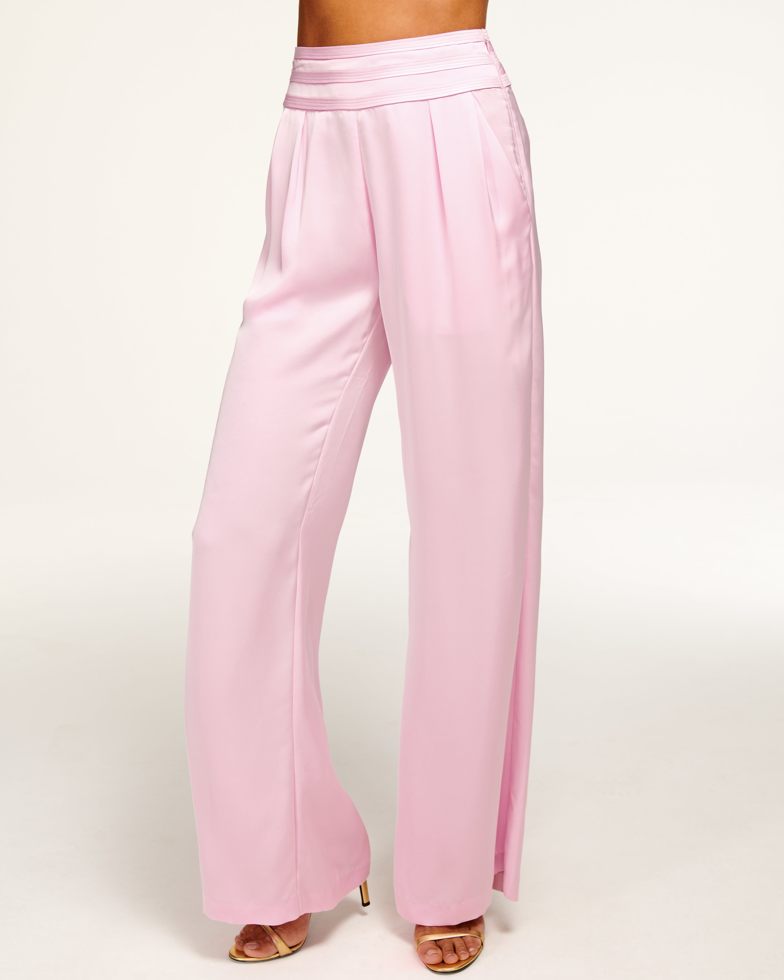  Joss Wide Leg Pant in Opal Pink