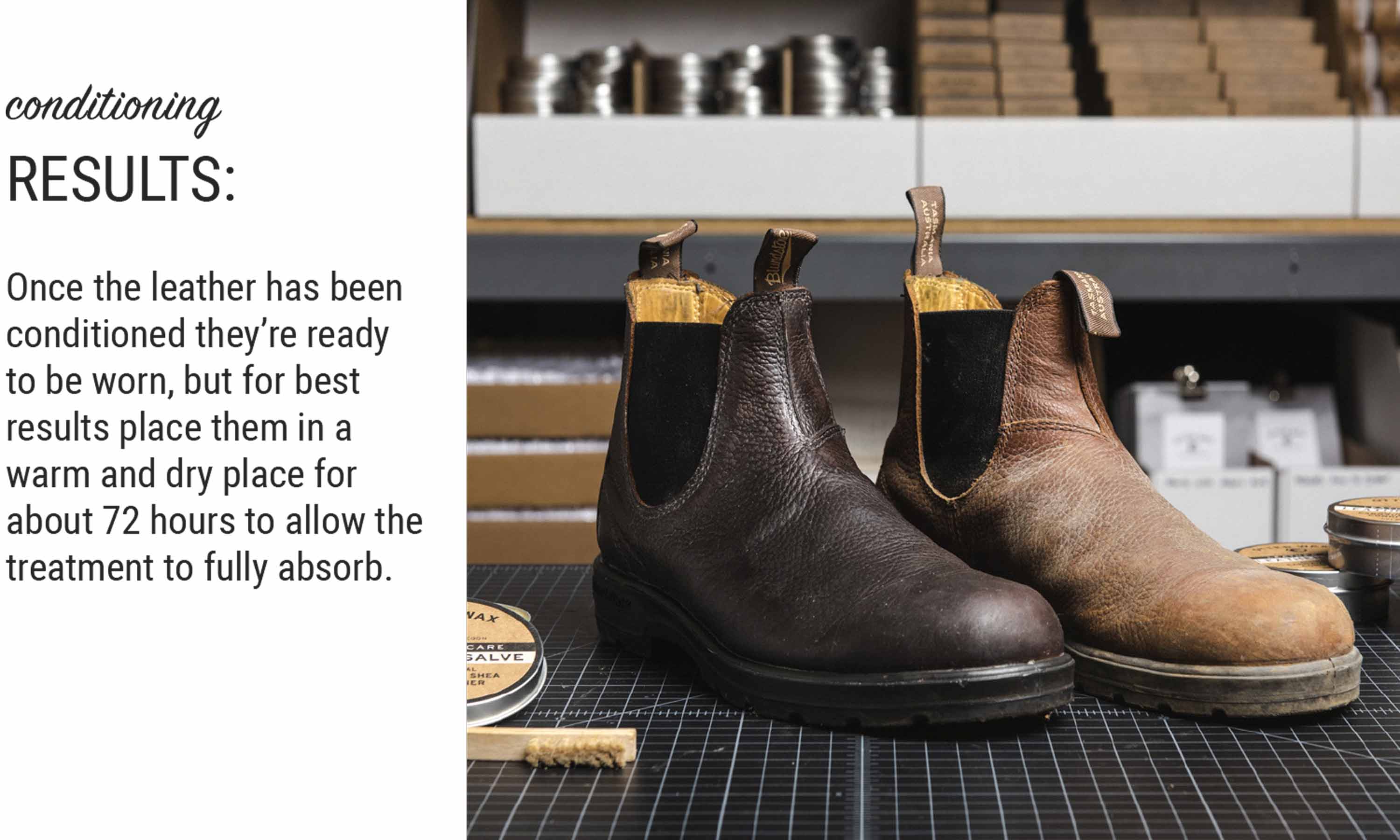 blundstone leather