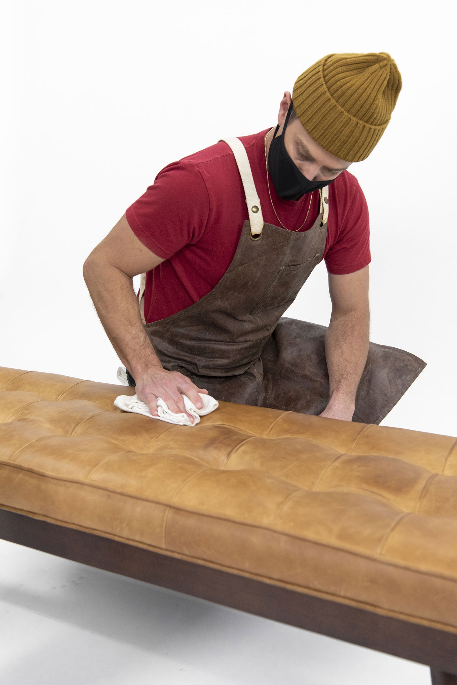 How To Care For Full-Grain Aniline or Semi-Aniline Leather Furniture With Otter Wax Leather Oil