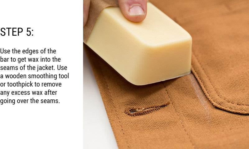 How To Otter Wax a Pointer Brand Chore Coat