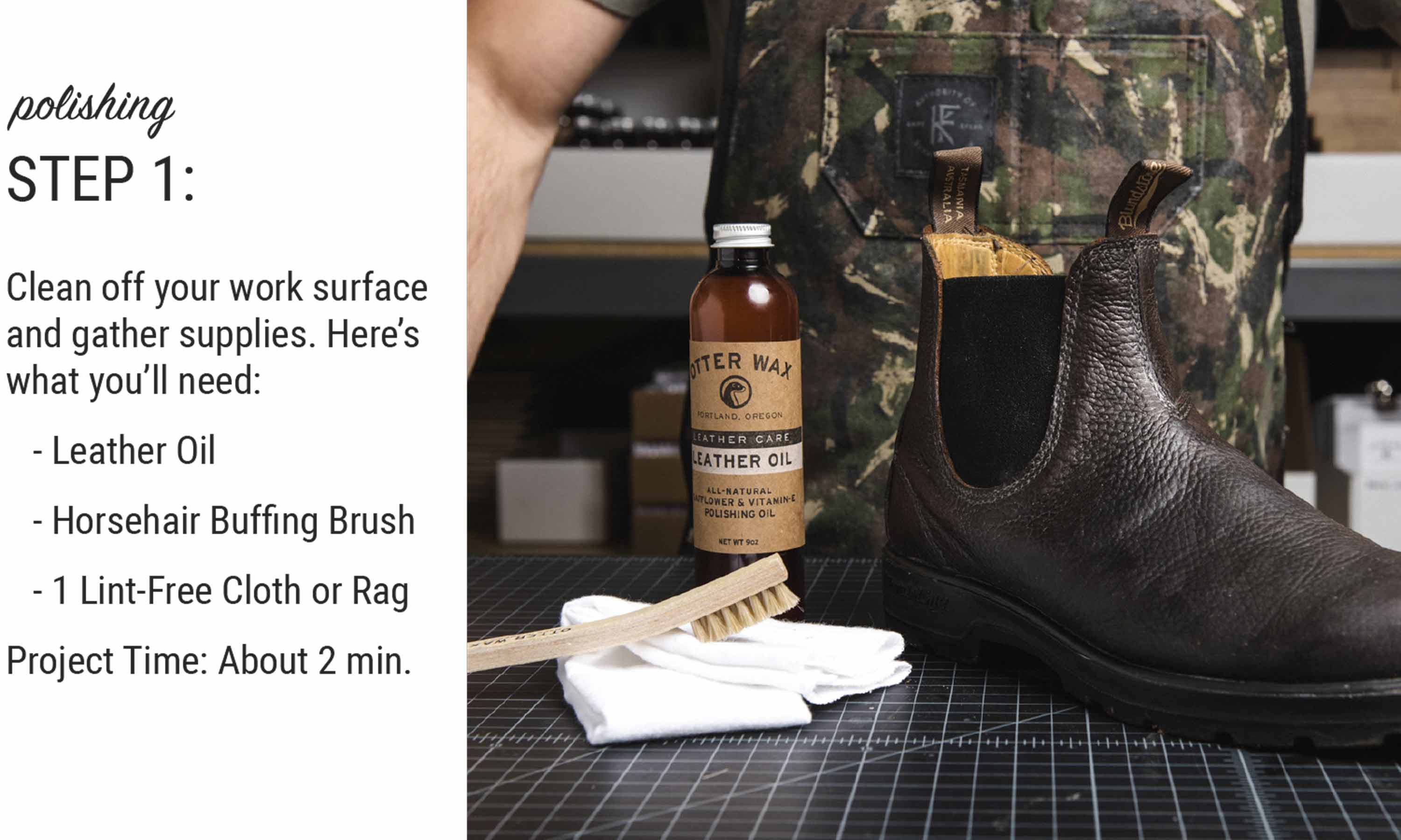 blundstone shoe polish