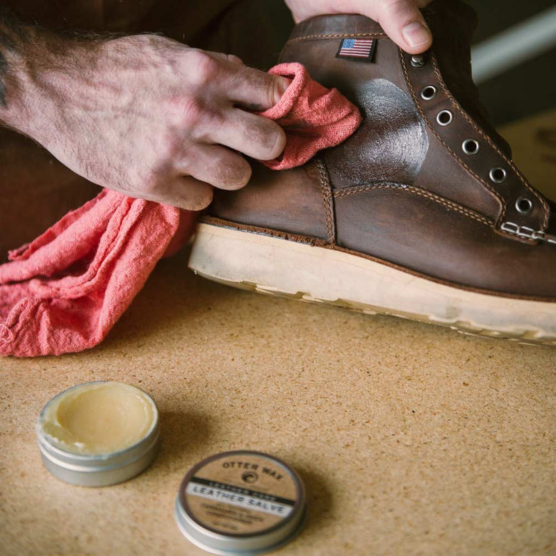 Otter Wax Leather Salve | All-Natural Leather Conditioner