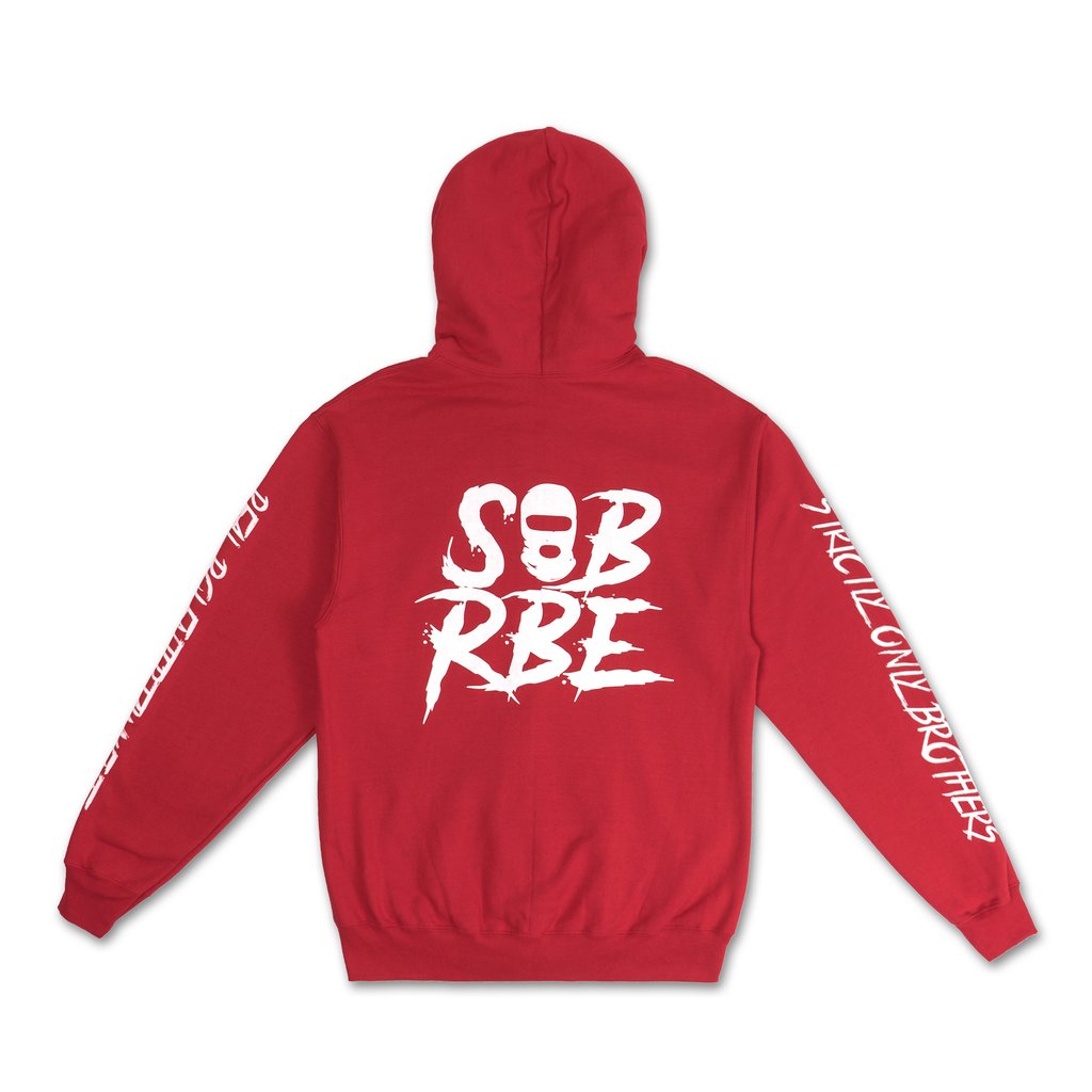sobxrbe red hoodie
