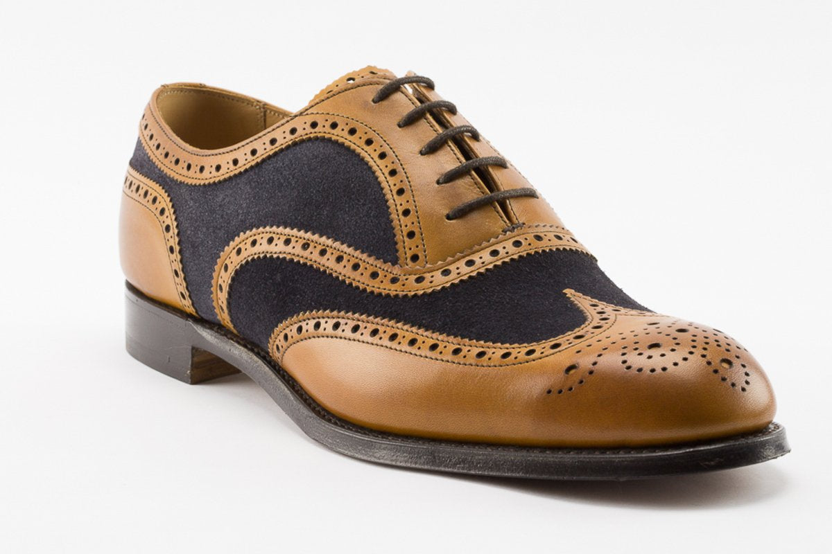 two tone brogues