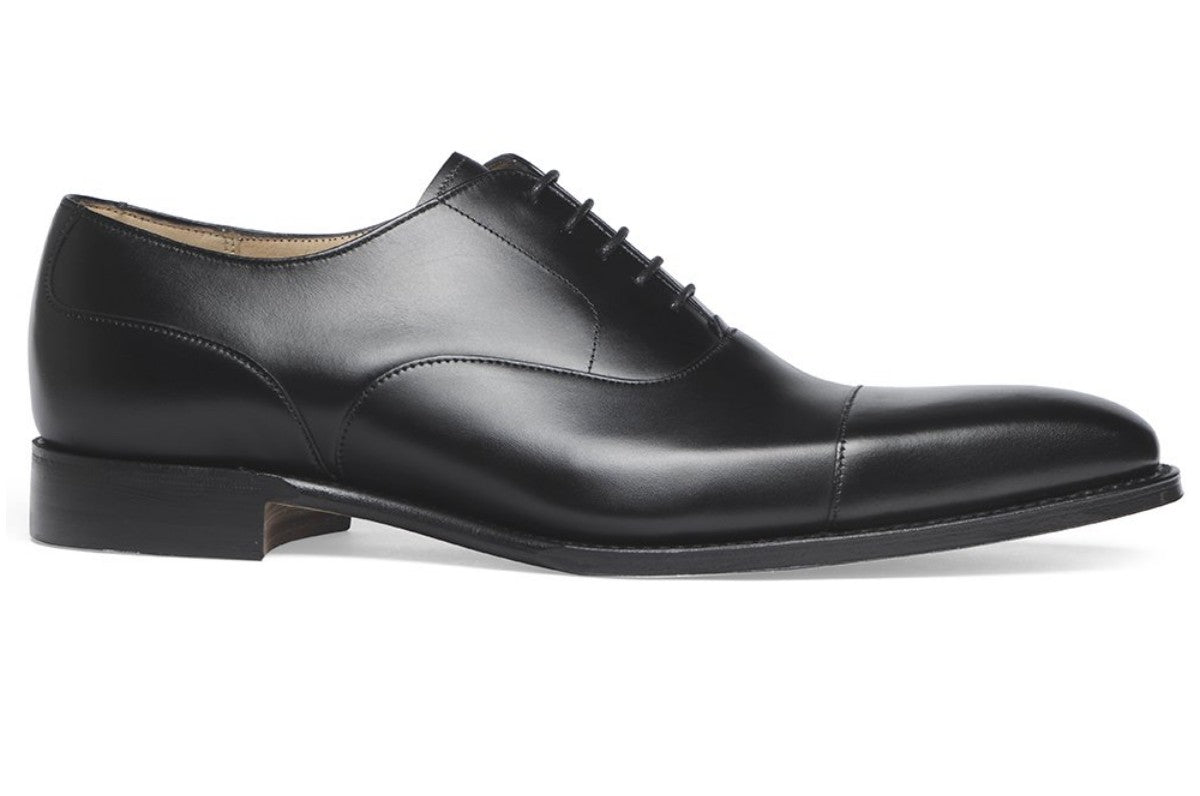 Cheaney Warwick in Black Calf Leather 