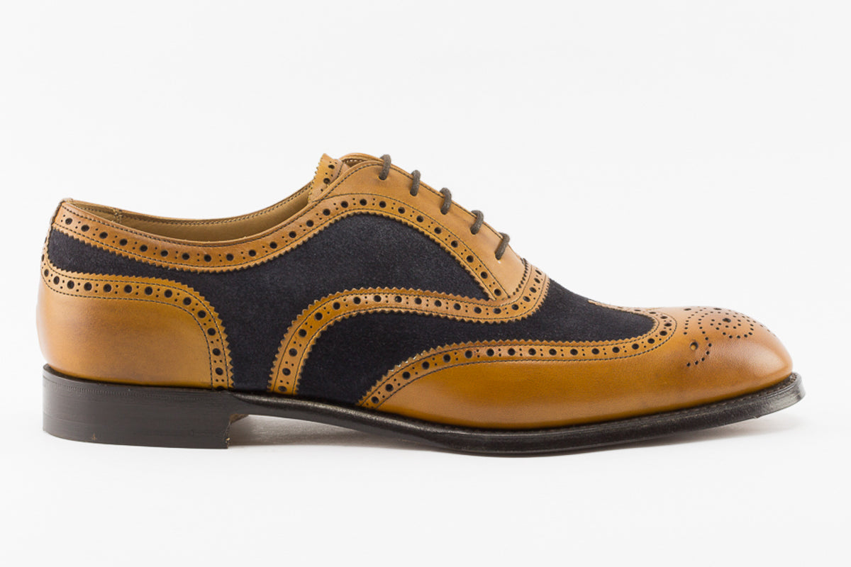 two tone brogue