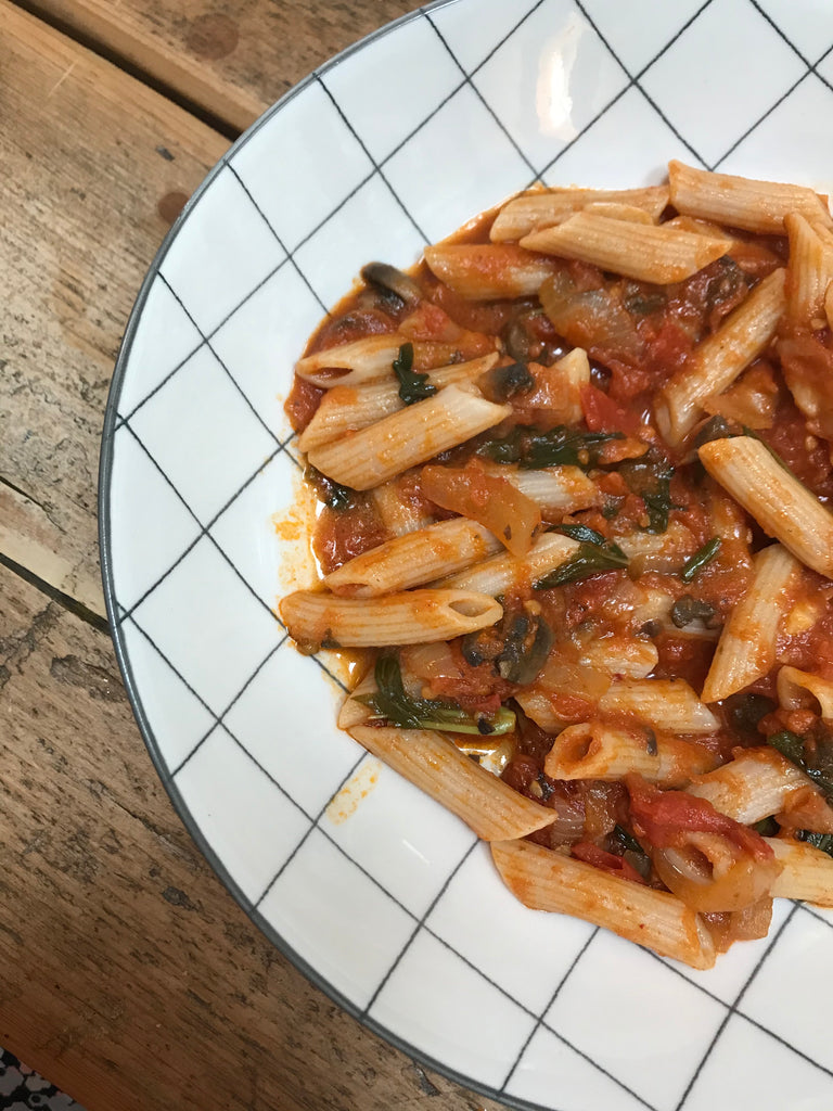 NDUJA PASTA DISH