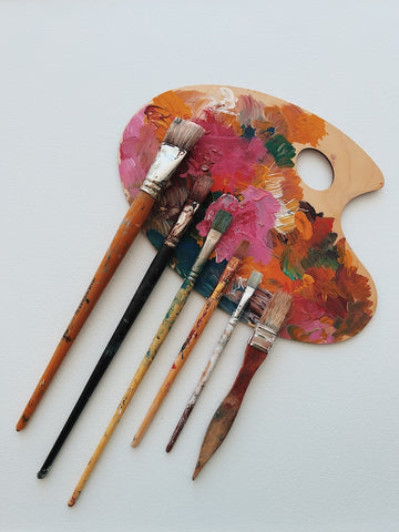 herramientas que se utilizan en la pintura al óleo