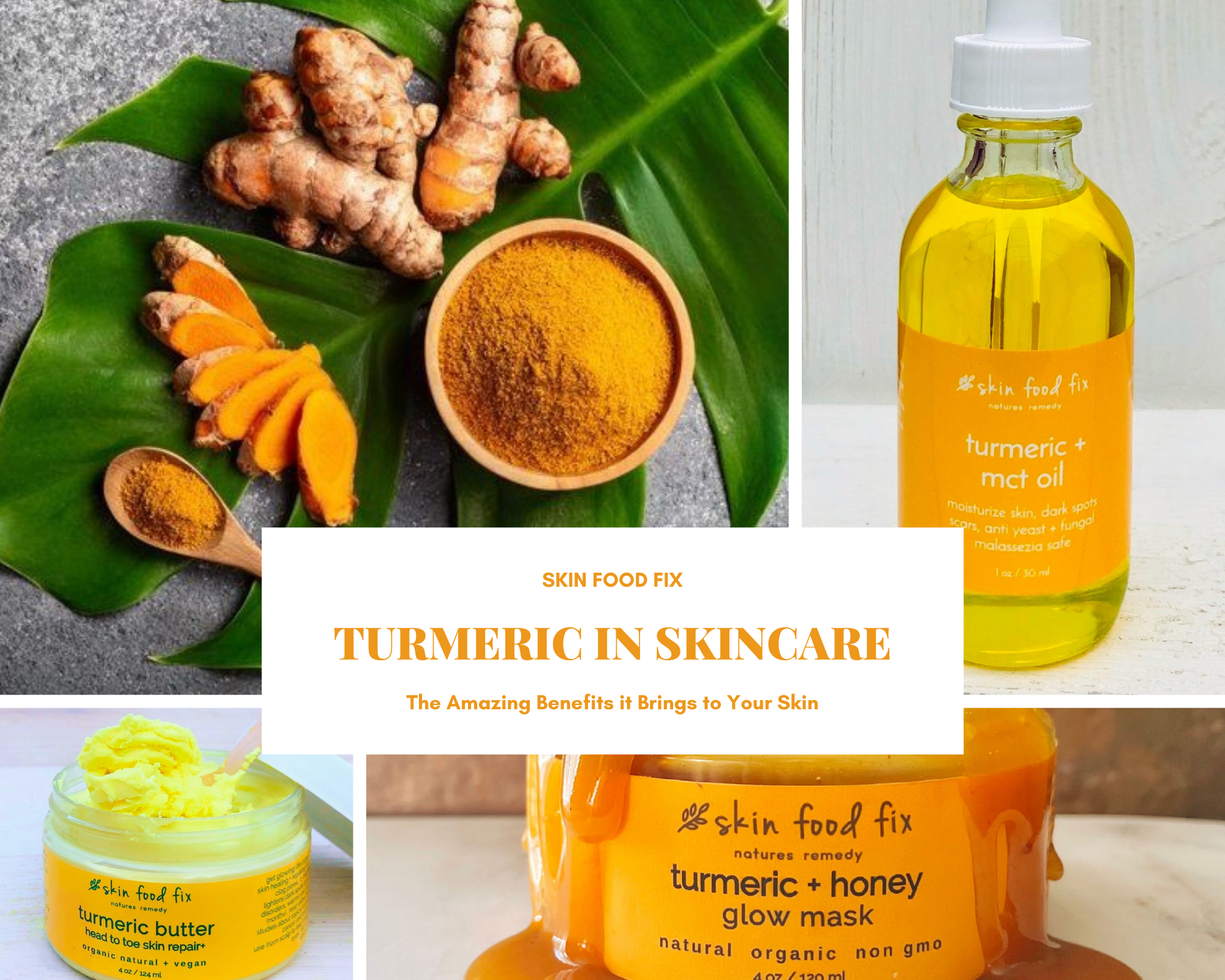 skin food fix turmeric skincare products