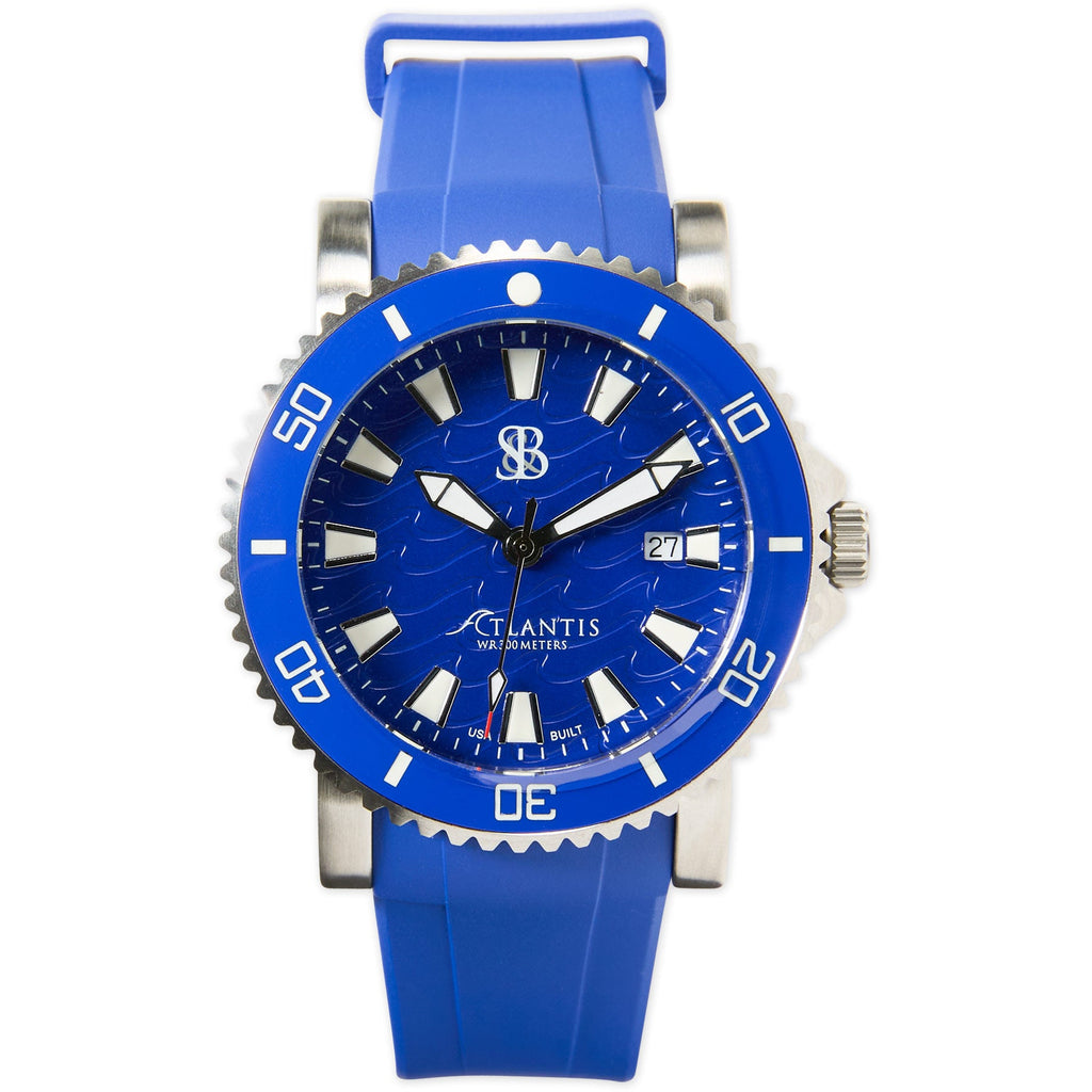 Atlantis Sport Men's Blue Dive Watch