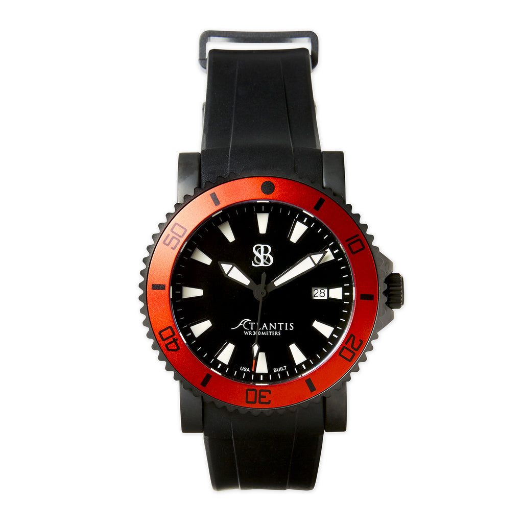 Atlantis Sport Red Men's Dive Watch