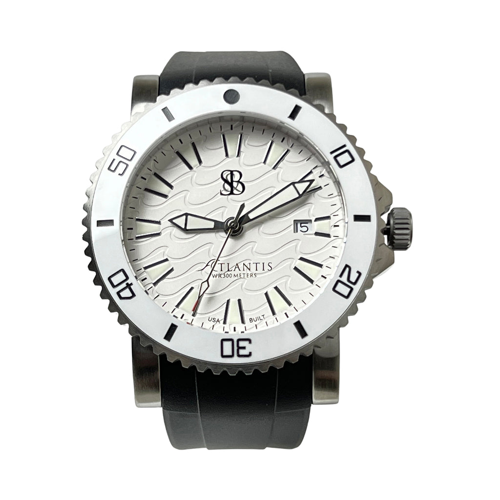 Atlantis Sport White Men's Dive Watch