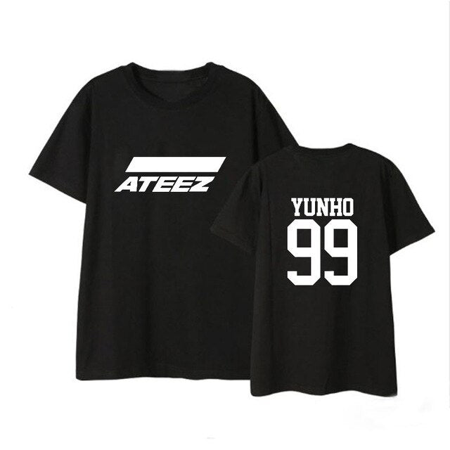 Kpop ATEEZ Album Shirts Loose Tops T-shirt DX1074 — Kpopshop
