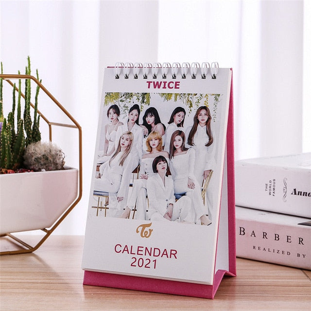 Kpop Bangtan Boys Treasure 21 New Year Table Calendar Twice Got7 Des Kpopshop