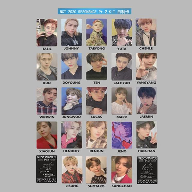 Kpop NCT 2020 photocards New RESONANCE Pt.1 2 album HD high quality NC ...