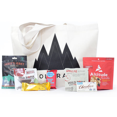 Colorado Care Packages | Snacks Galore! | Gluten Free Snack Tote