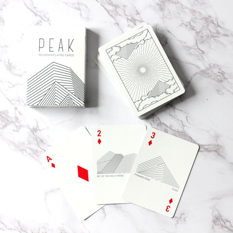 Peak Playing Cards - Colorado 14er Mountain Deck of Cards