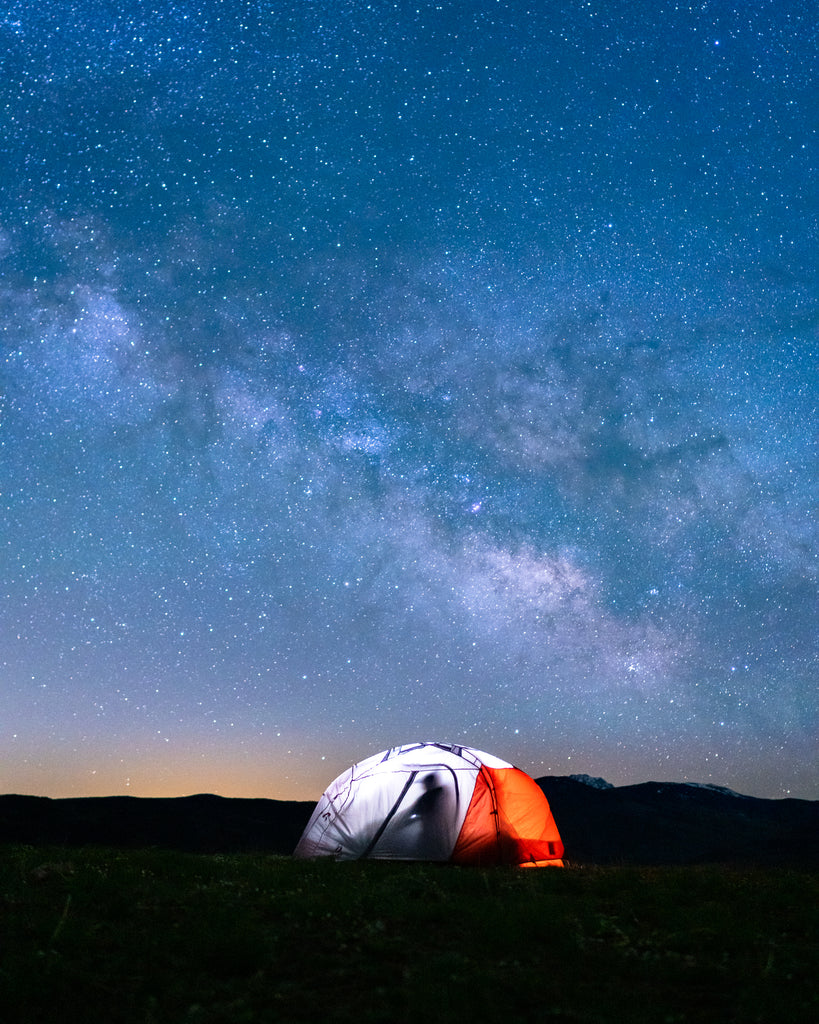 Camping at the Colorado River - Milky Way 