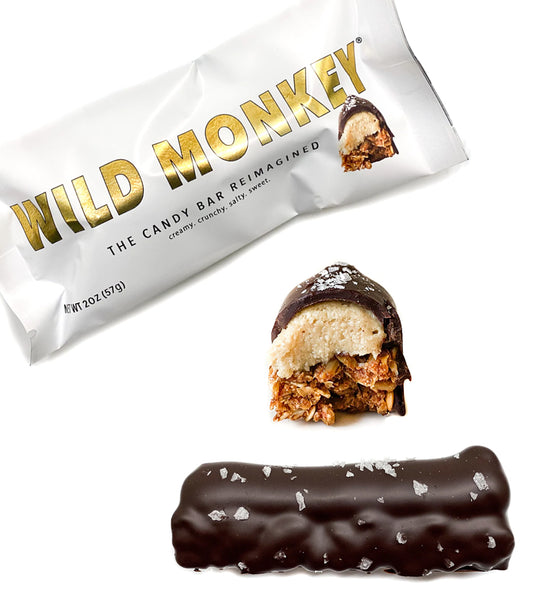 Wild Monkey Bars - healthy candy bars made in Boulder CO