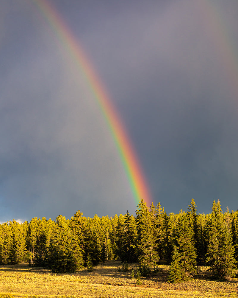 Rainbow in Colorado - Sawatch Range