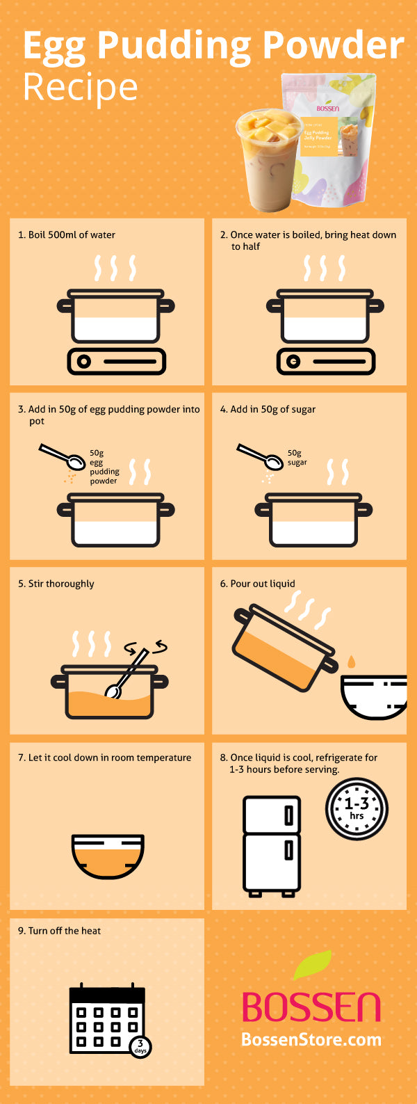 Egg Pudding Recipe