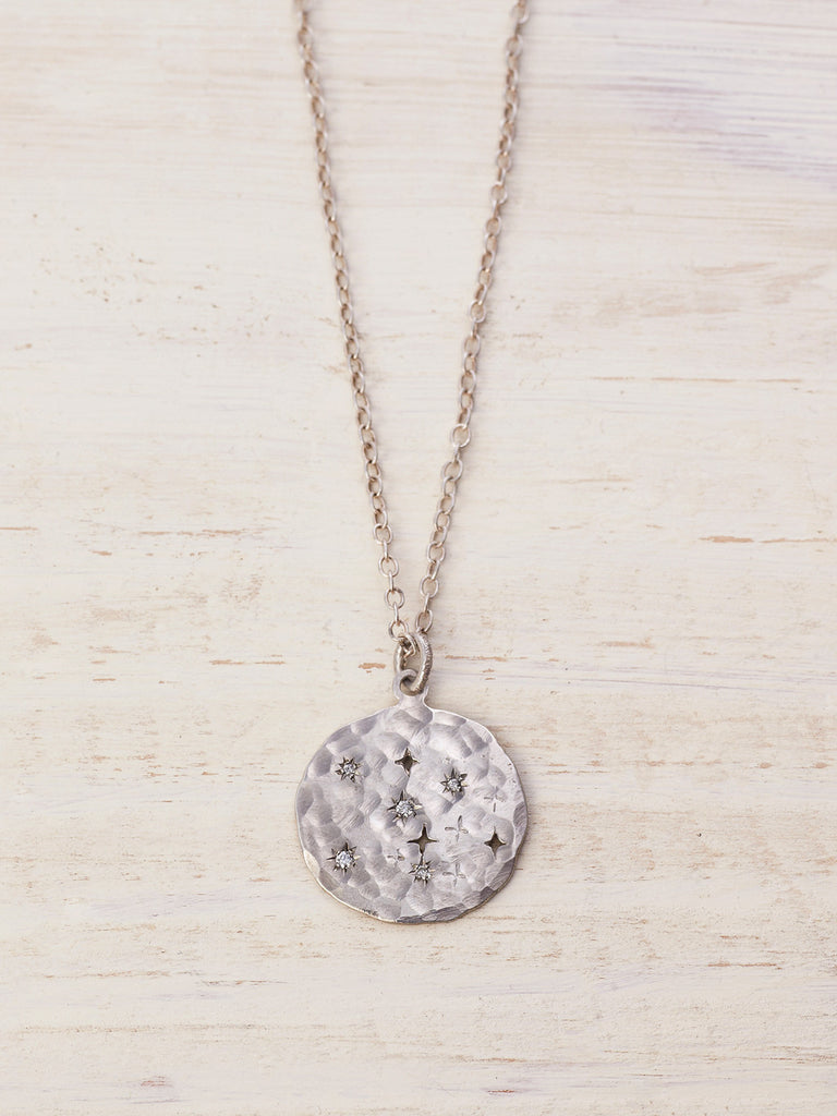 Starry Night Cosmic Diamond Necklace | LUNESSA