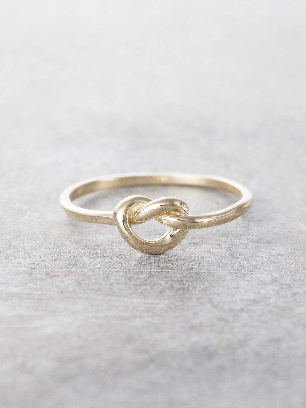 14K Promise Knot Ring | LUNESSA