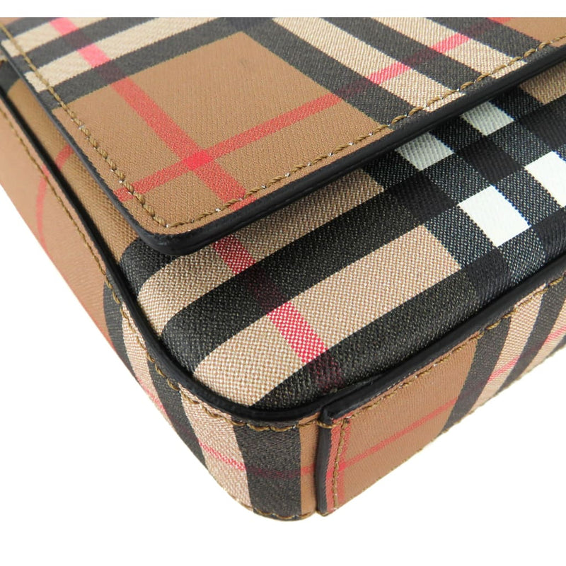 Burberry Beige Vintage Check Coated Canvas Hampshire Crossbody Bag – Mosh Posh Designer ...