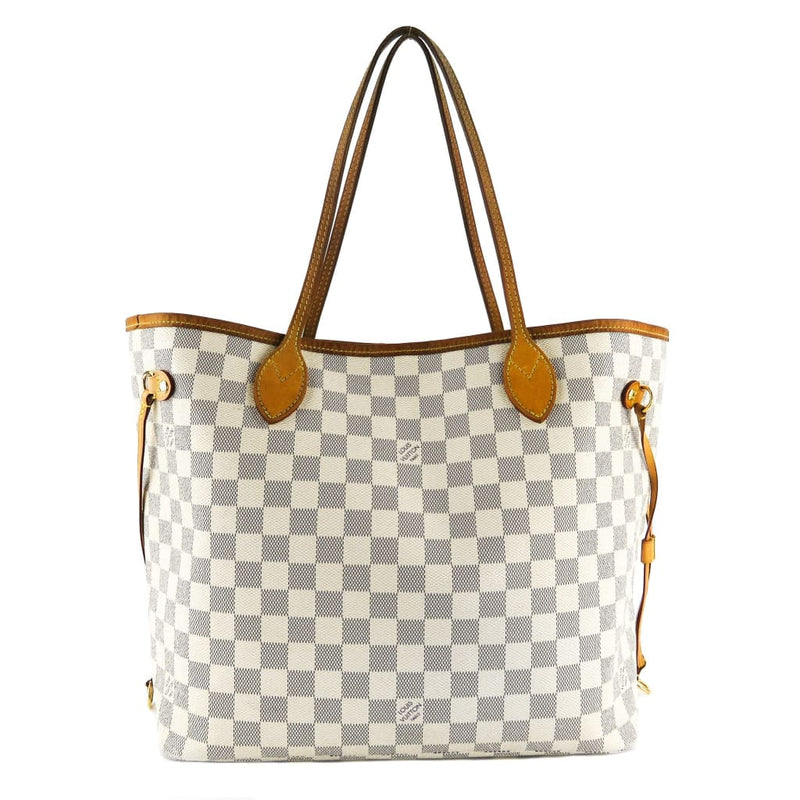 Louis Vuitton Azur Damier Canvas Neverfull MM Tote Bag – Mosh Posh Designer Consignment Boutique