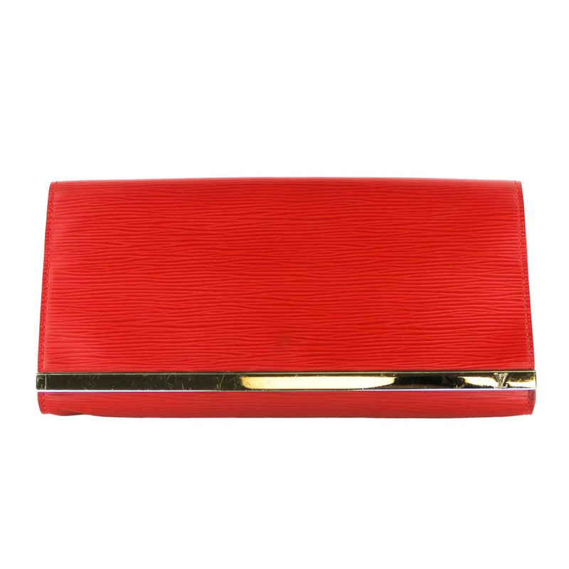 Louis Vuitton Red Epi Leather Sevigne Clutch Bag – Mosh Posh Designer Consignment Boutique