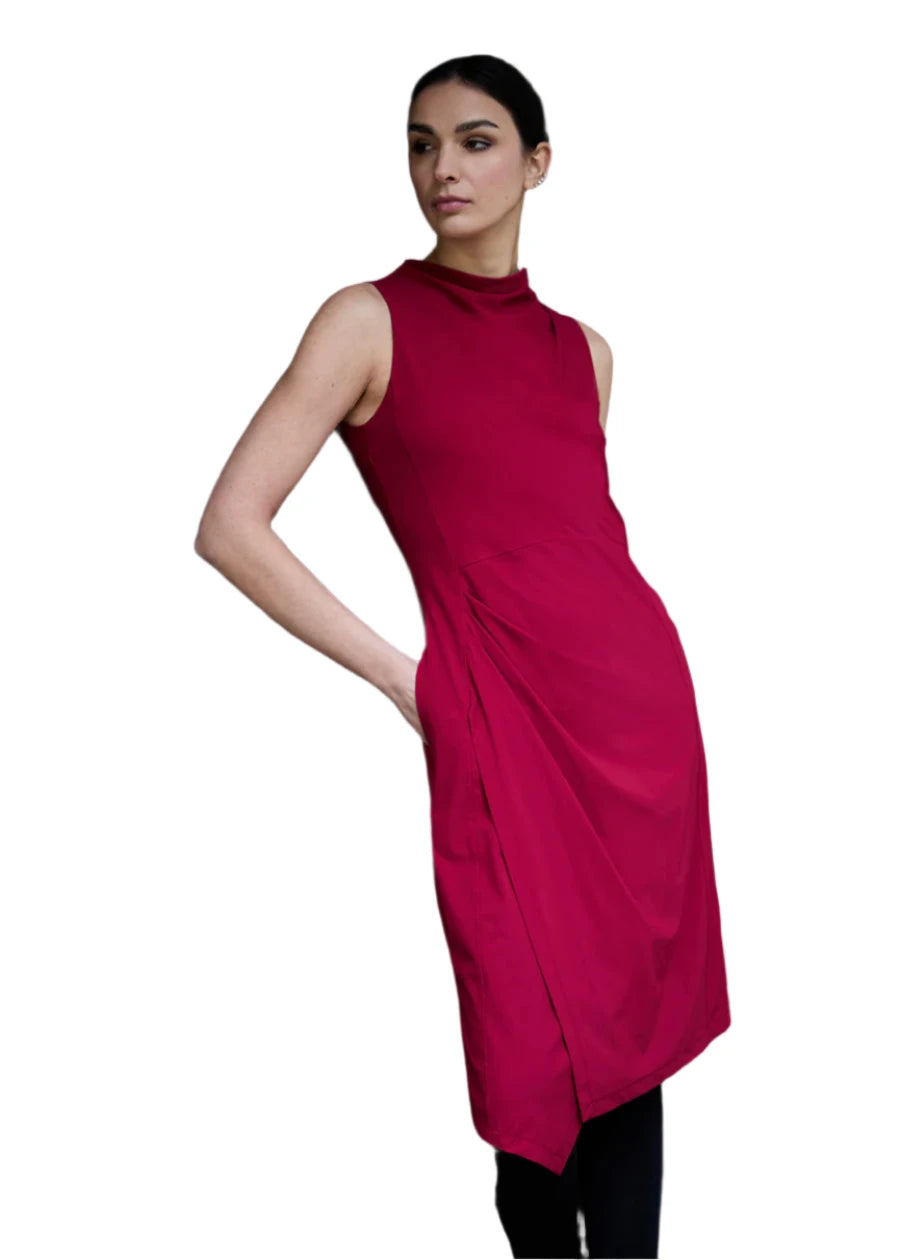 Porto Sailor Dress in Jet Jersey