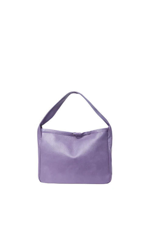 Compania Fantastica Pruple Faux Leather Shoulder Bag