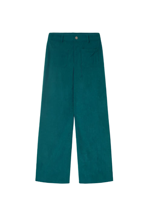 Compania Fantastica Turqoise Corduroy Trousers
