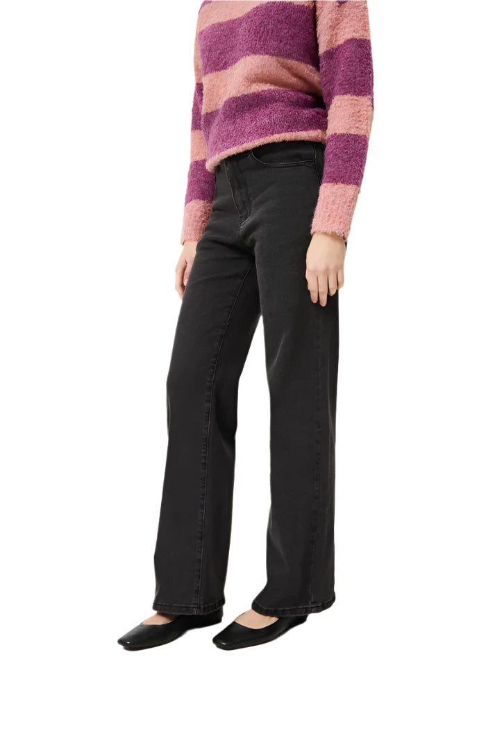 Compania Fantastica Black washed Straight Leg Jean