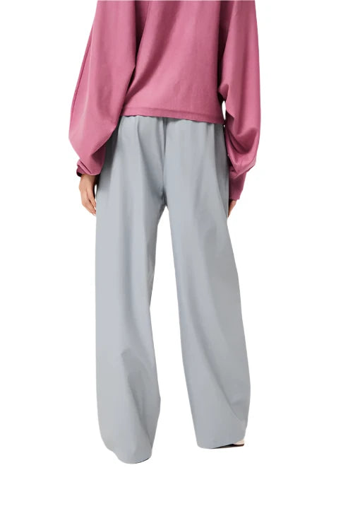 Compania Fantastica Grey Faux Leather Pants