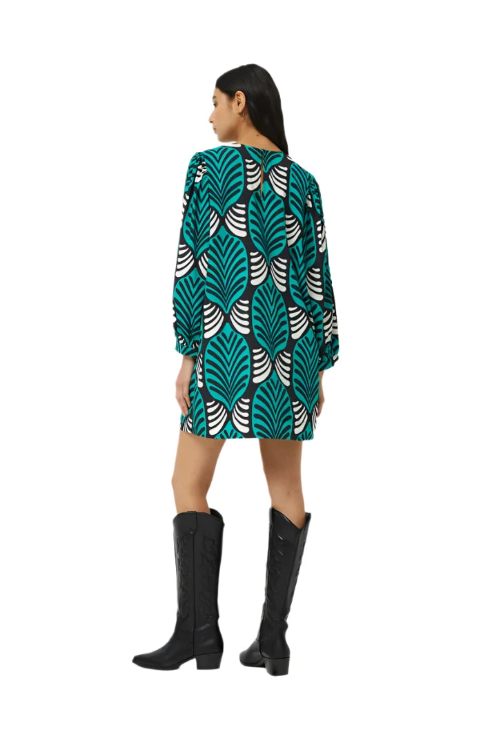Compania Fantastica Short Dress in Large Brigitte Print